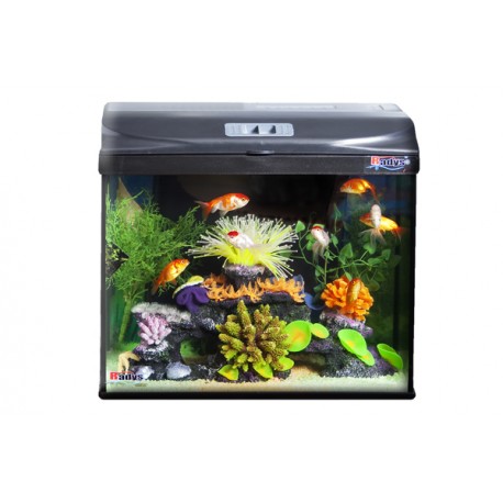 Acuario Aitana Fish con tapa+Luz