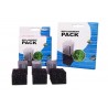 Carbón + Foamex 2U. para Filtros de Acuario