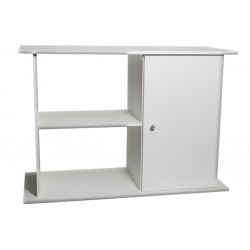 Mesa de Madera para Acuarios Radys blanca